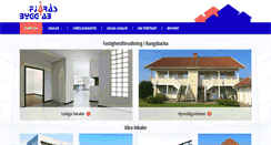 Desktop Screenshot of fjarasbygg.se
